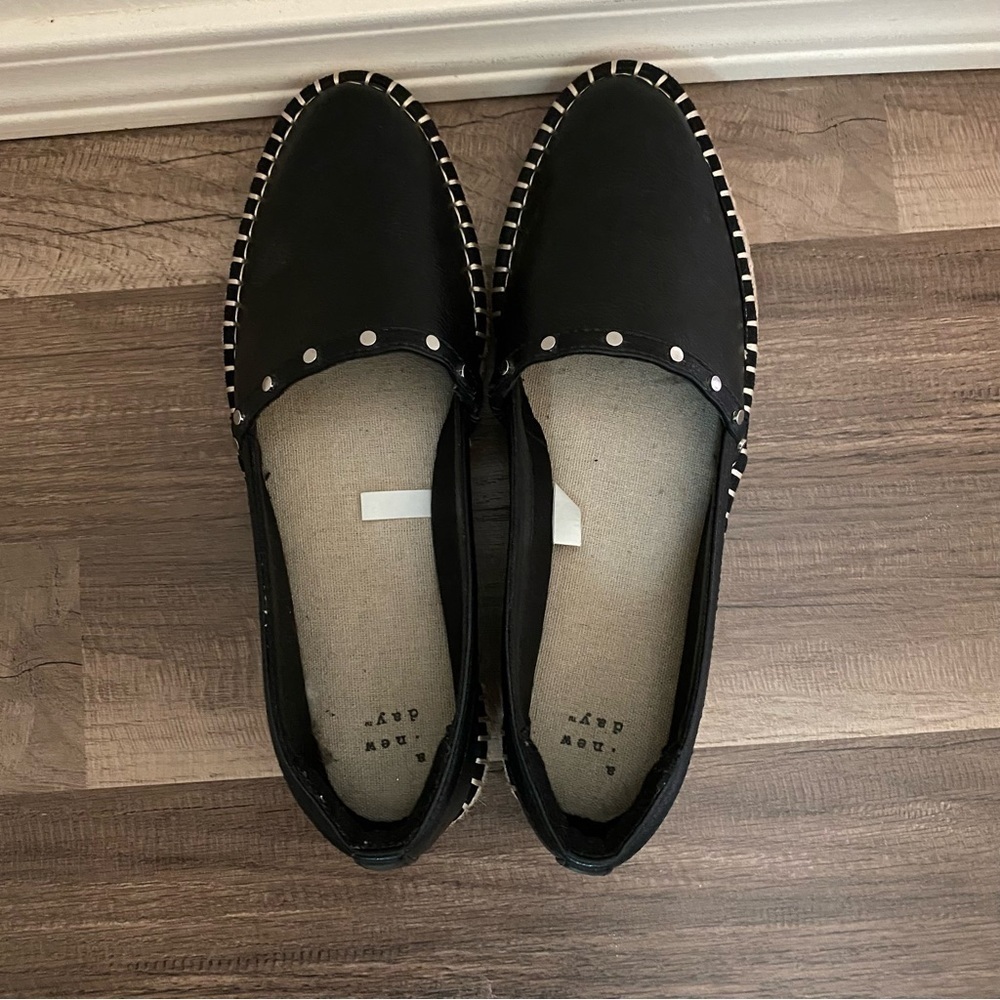 3 for 12$Anew day Maggie Espadrille flats women shoes size 91/2 - Picture 6 of 7